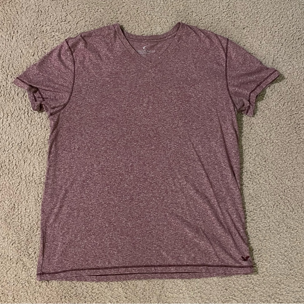Men’s Maroon V-Neck